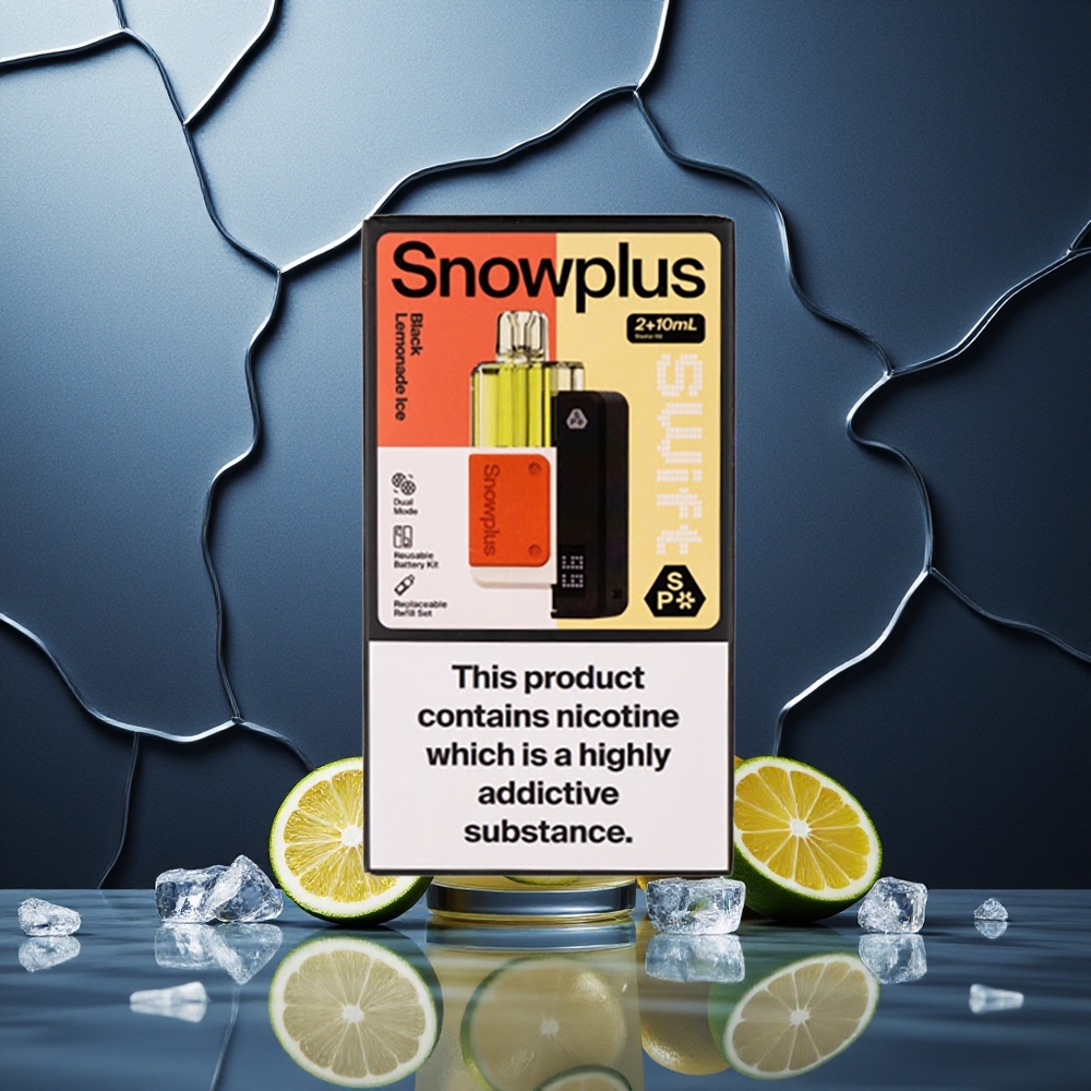 Snowplus Swift 5000 Puffs Črna Limonada Led Dual Mesh