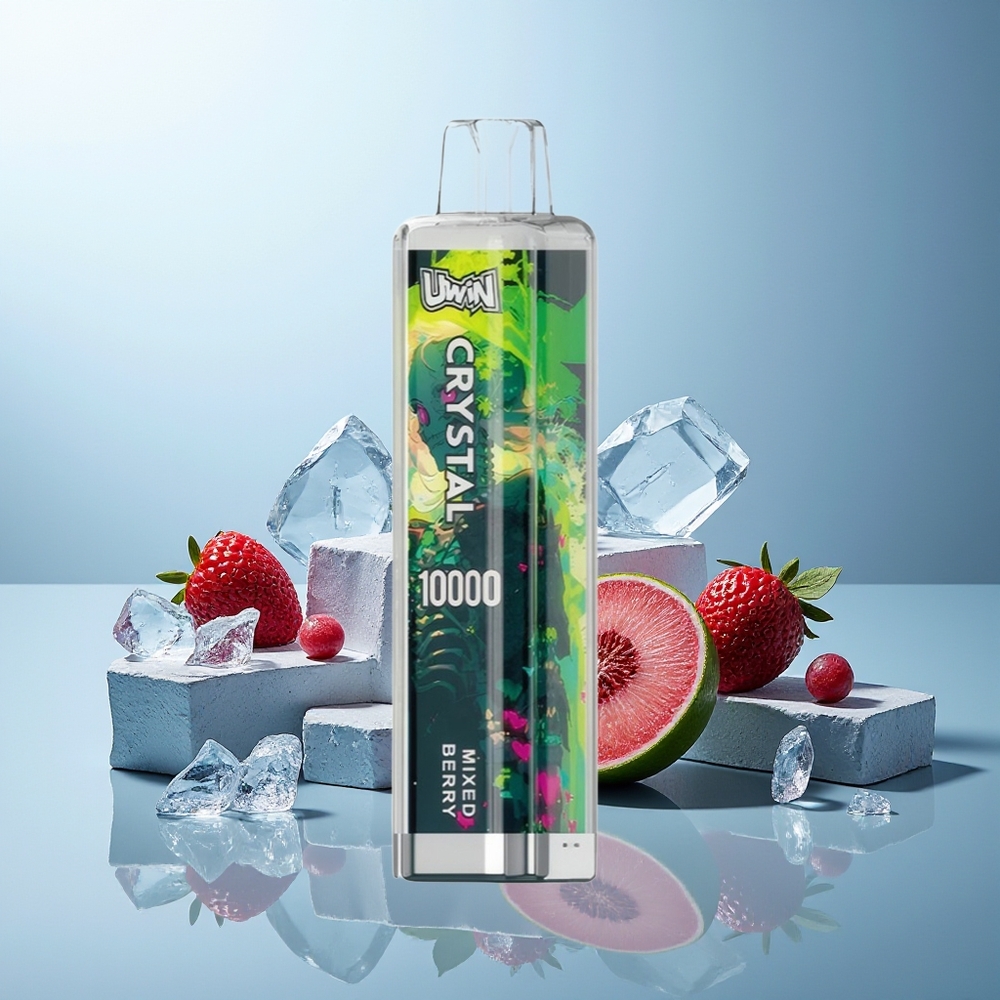 UWIN Crystal 10000 Puffov Mešane Jagode RGB