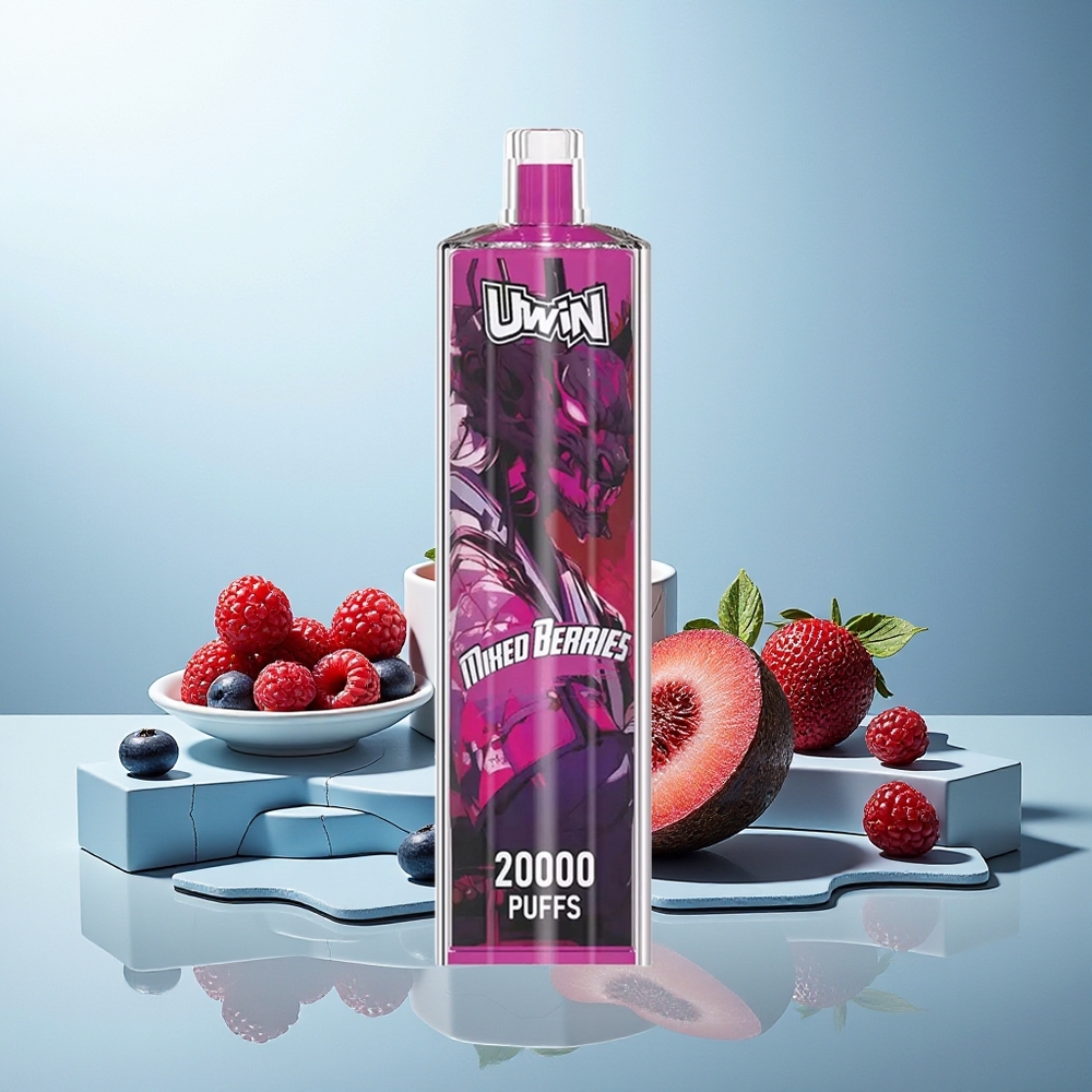 UWIN Shisha Hookah Crystal 20000 Puff Mešane Jagode Crystal