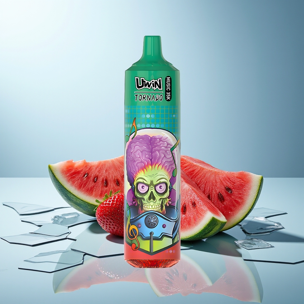 UWIN Tornado 35K Music Jahodna Lubenica 600mAh