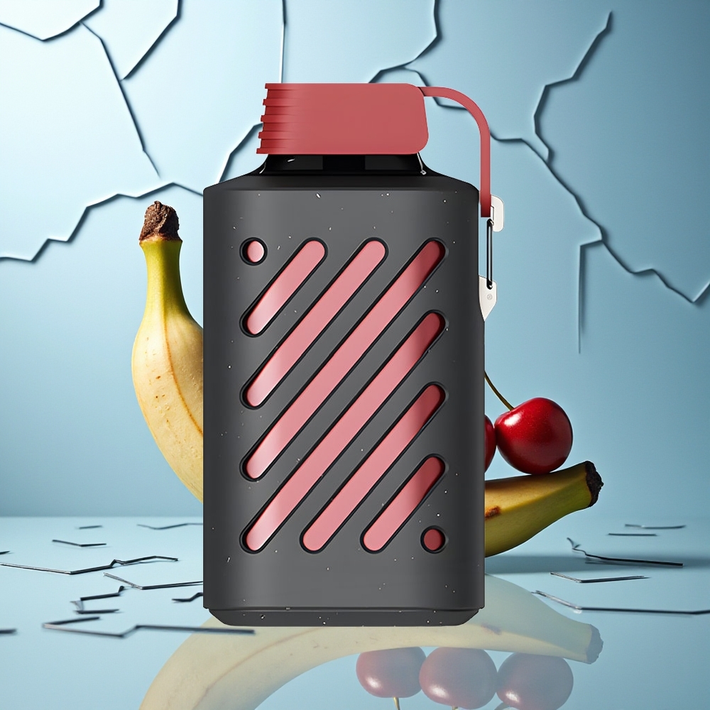 VOZOL GEAR 10000 Dizpozabilni Vape Smočnica Banana Češnja 20 ml E-tekočina Kapaciteta