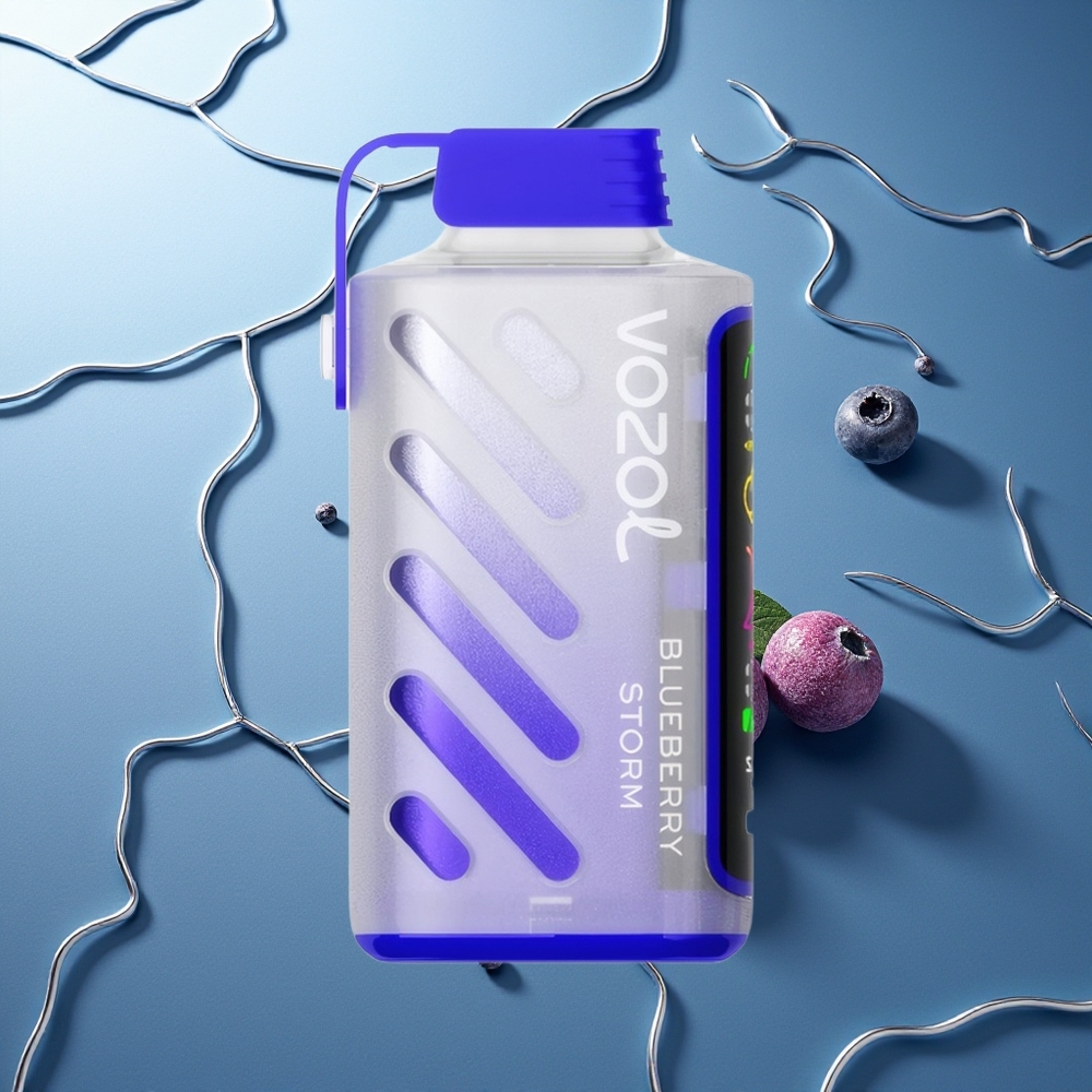 VOZOL Gear Power 20000 Pofov Močna Borovnica Nevihta Dual Mesh Coil