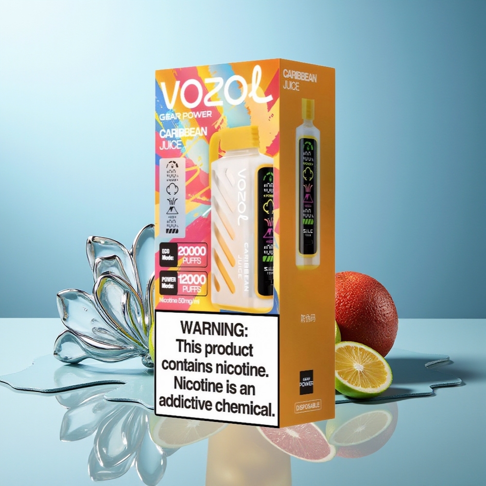 VOZOL Gear Power 20000 Pufov Dispozabilna Vapa Karibski Sok