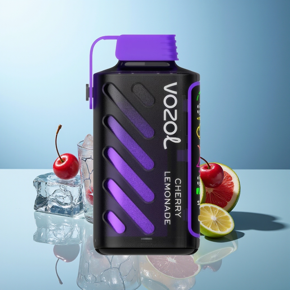 VOZOL Gear Power 20000 Pufov Češnjeva Limonada Dual Mesh Coil