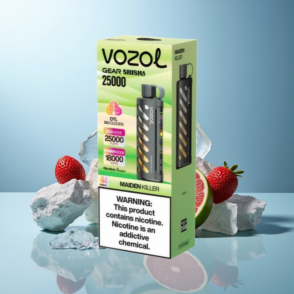 VOZOL Gear Shisha 25000 Pufov 30 Okusov Maiden Killer
