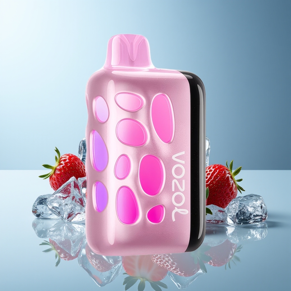 VOZOL RAVE 40000 Enkratna Vape Jagoda Led 270 stopinj Živo Svetleča Zasnova