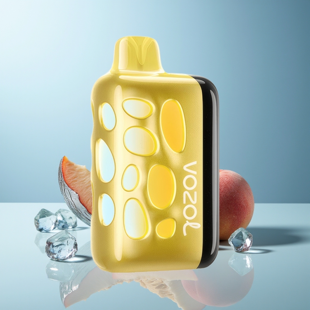 VOZOL RAVE 40000 Eno Usta Mango Breskeva 270 stopinj Živo Svetleča Oblikovanje