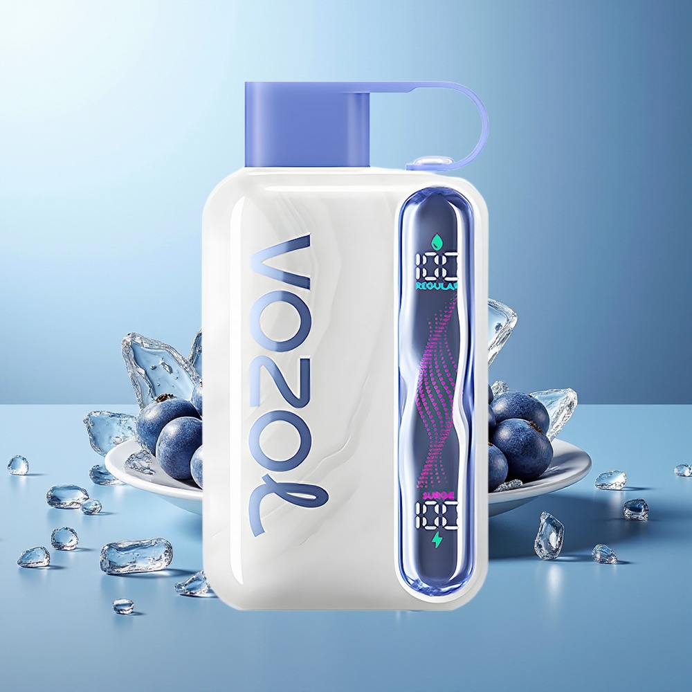 VOZOL STAR 40000 Puffov Borovnica Led Kombinacija Type-C
