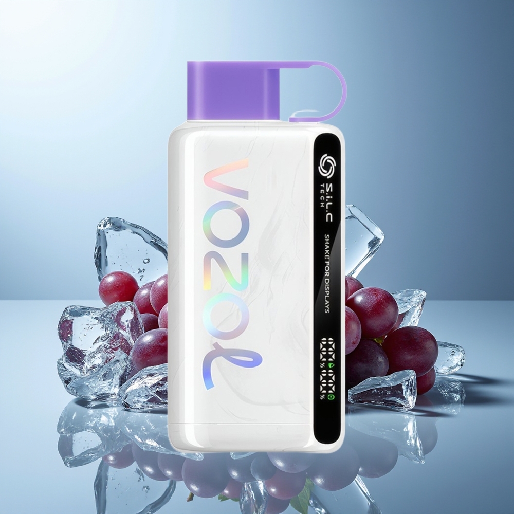 VOZOL STAR 9000/12000 Dispozabilni Vape Grozdji Led + SiLC TECH