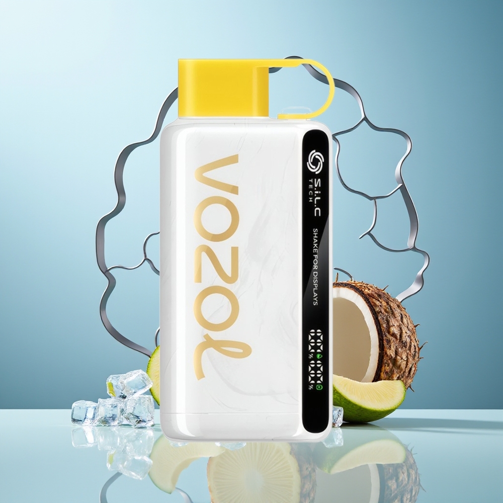 VOZOL STAR 9000/12000 PUFTI Ananas Kokos Led