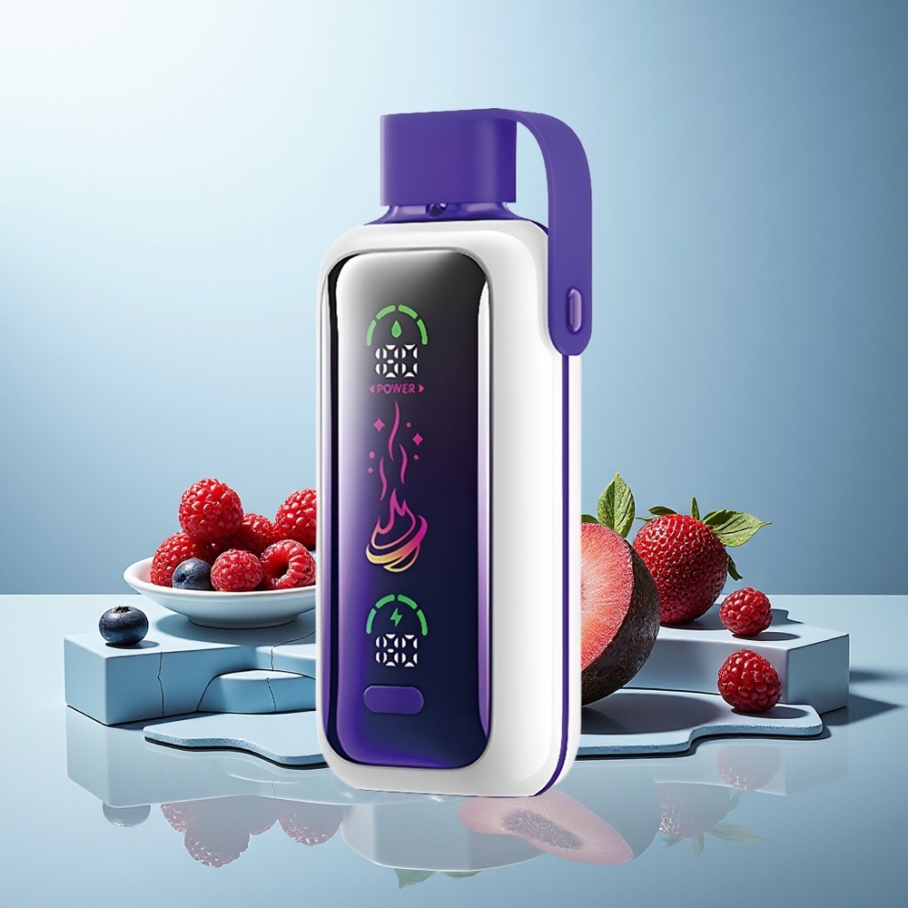 VOZOL Star 20000 Pihov Dispozabilna Vape Mešane Jagode Dual Mesh