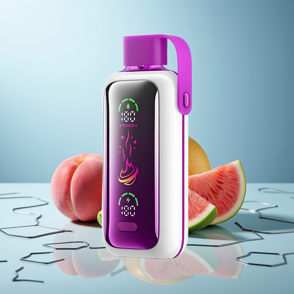 VOZOL Star 20000 Puffov Kombinacija Breskva Mango Lubenica Dual Mesh