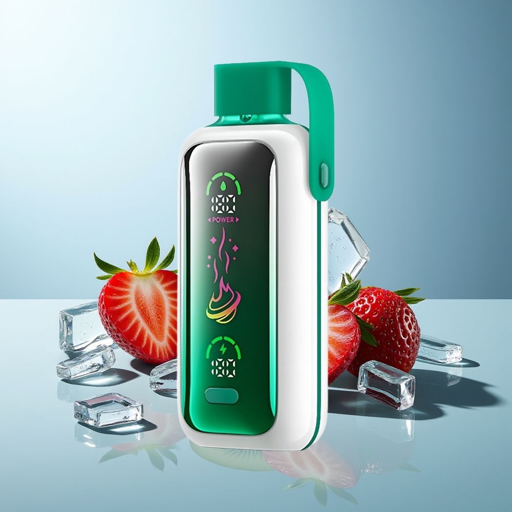 VOZOL Star 20000 Pufov Dispozabilni Vape Jagoda Kivi Dual Mesh