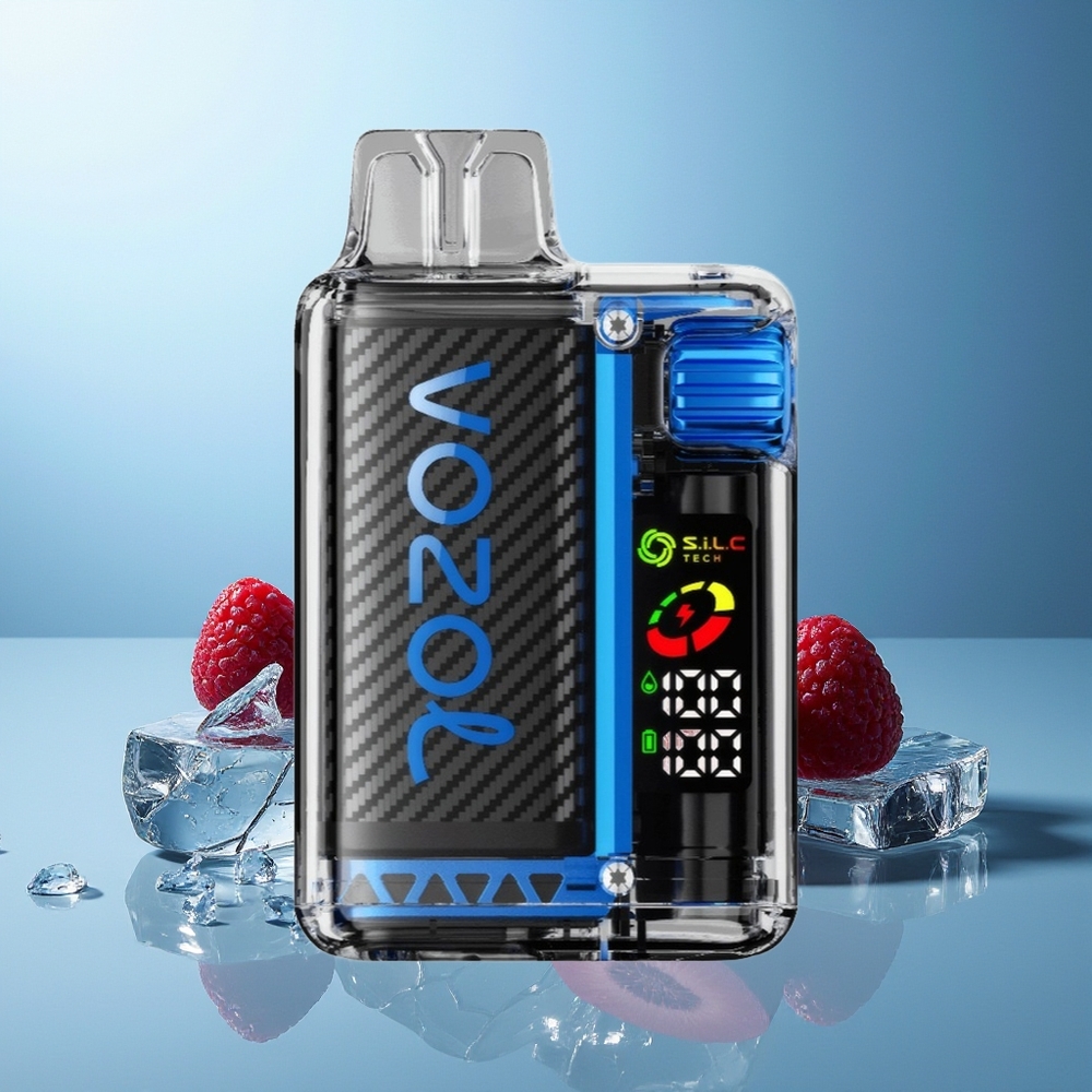 VOZOL Vista 20000 Poteza Enkratna Vap Blue Razz Ice OLED Ekran
