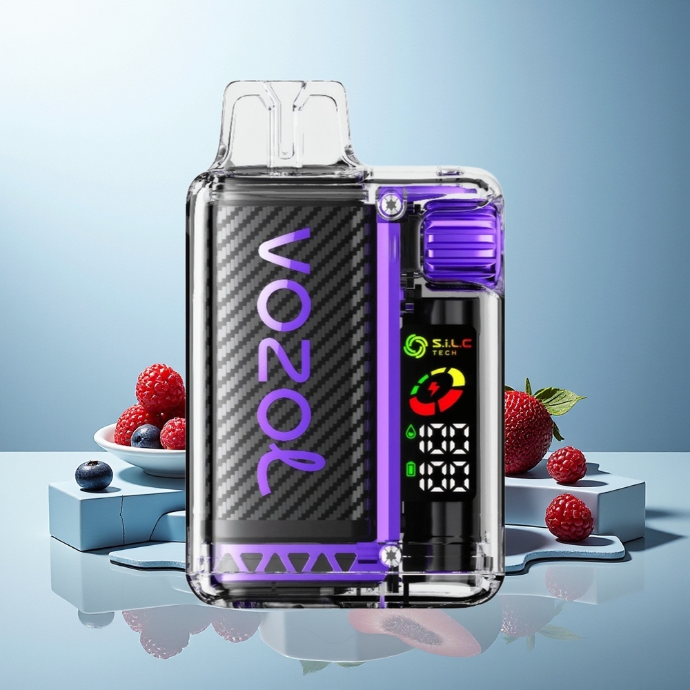 VOZOL Vista 20000 Pufi Mešane Jagode OLED Ekran