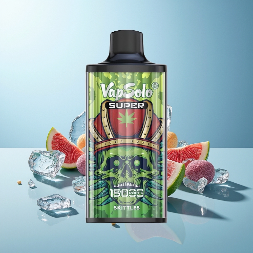 VapSolo Super 15000 Pofki Dispozabilni Vape Štirje listi