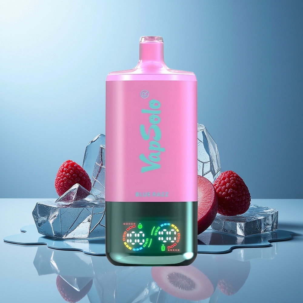 VapSolo Triple 30000 Pih Modra Malina Tip-C