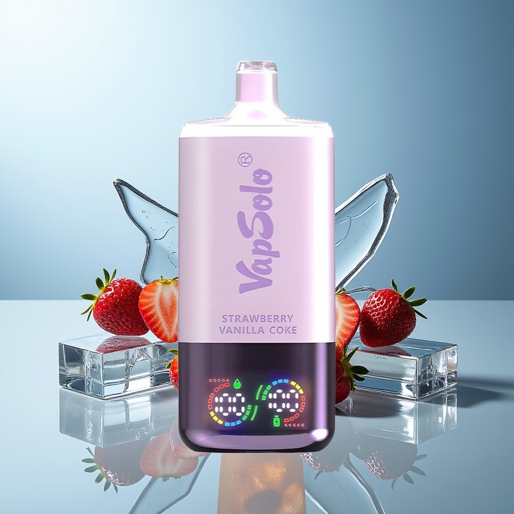 VapSolo Triple 30000 Pihljanj Jagoda Vanilja Kola