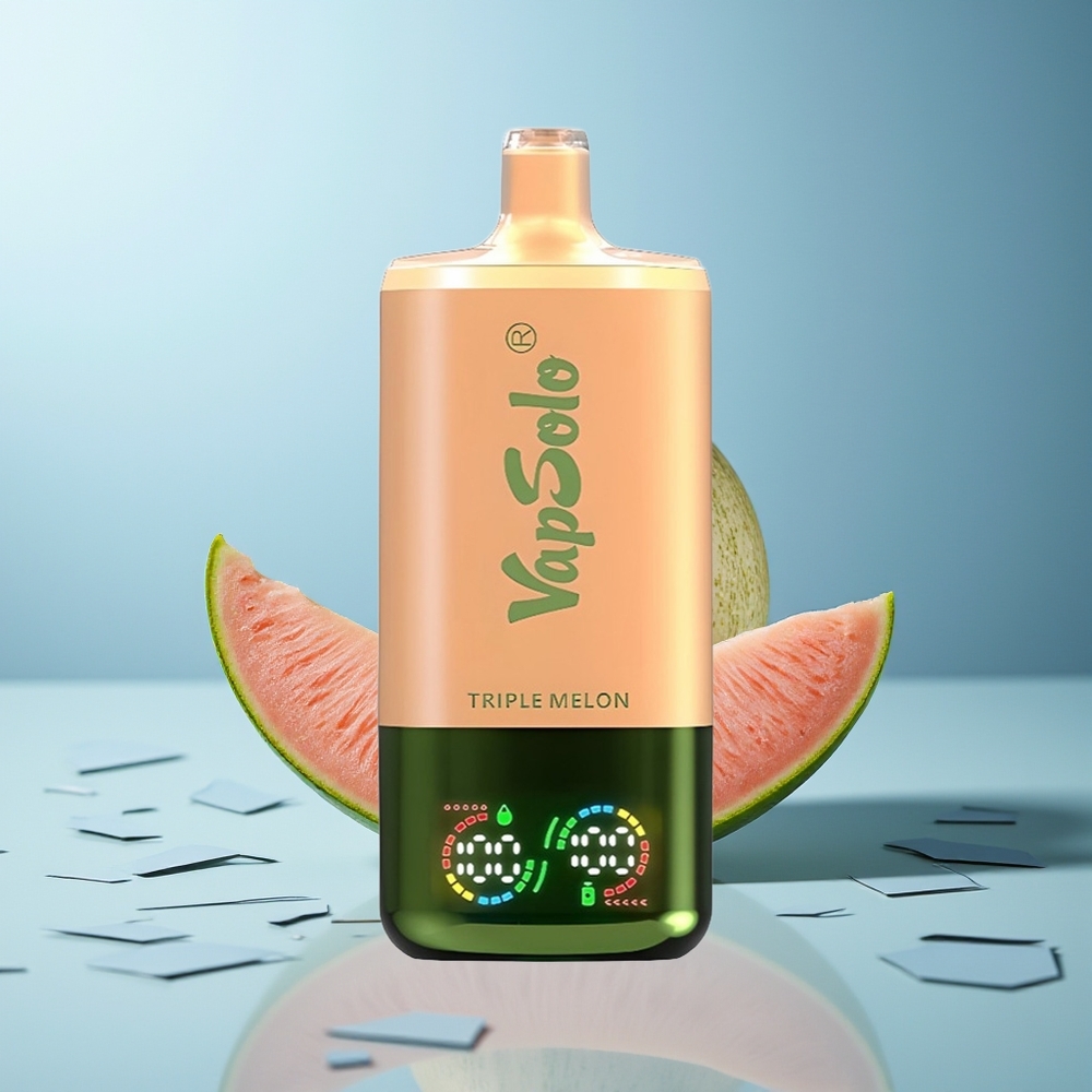 VapSolo Triple 30000 Puffs Trojna Melona Type-C