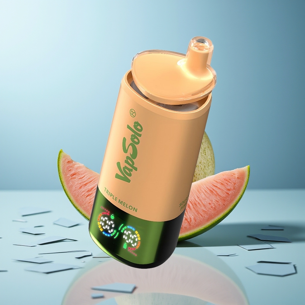 VapSolo Triple 30000 Puffs Trojna Melona Type-C