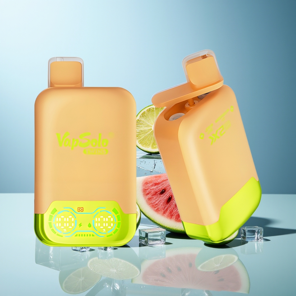 VapSolo Twins 20000 Pih Limeta Lubenika Led + Type-C