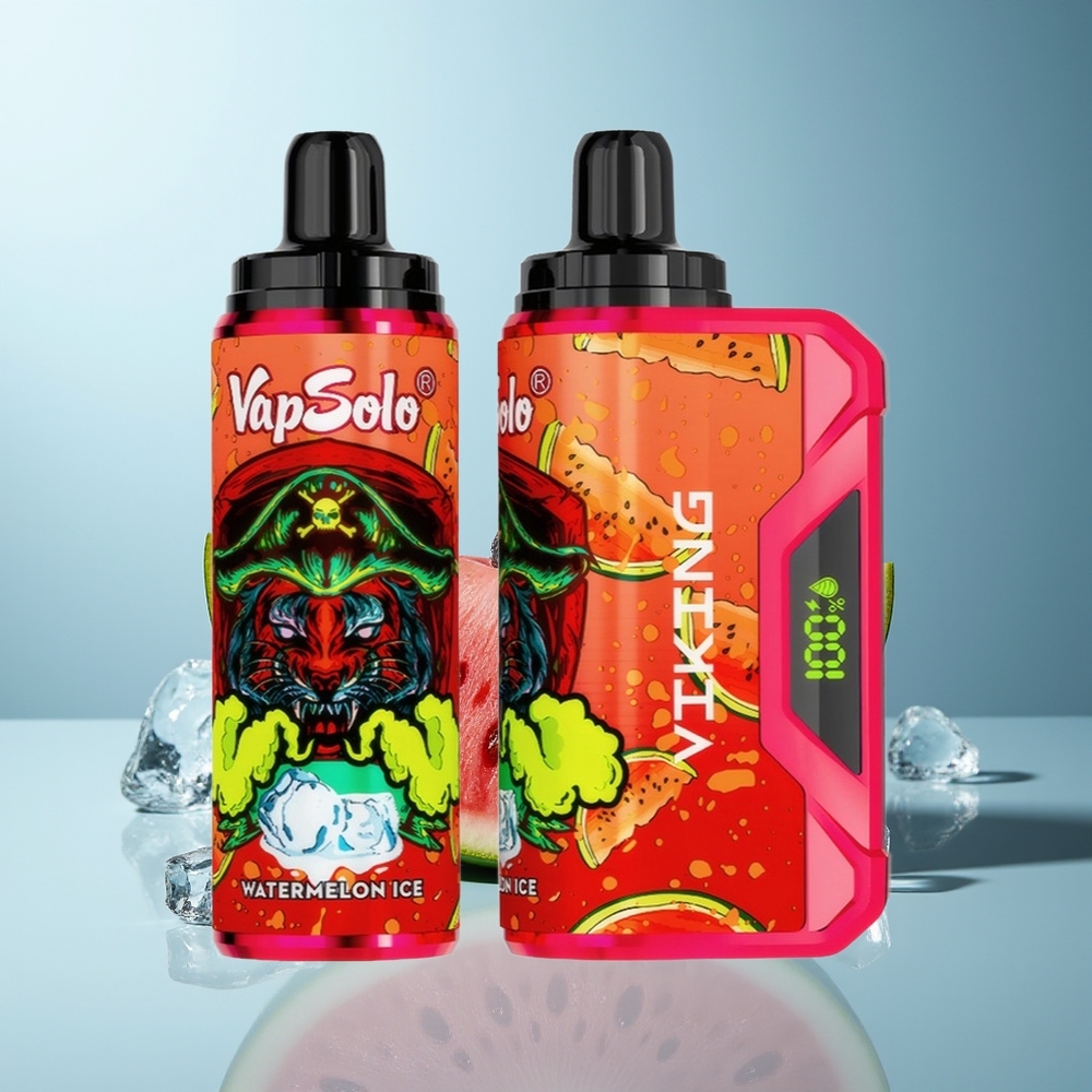 VapSolo VIKING 12000 Pih Ljubenica Led +Tip-C