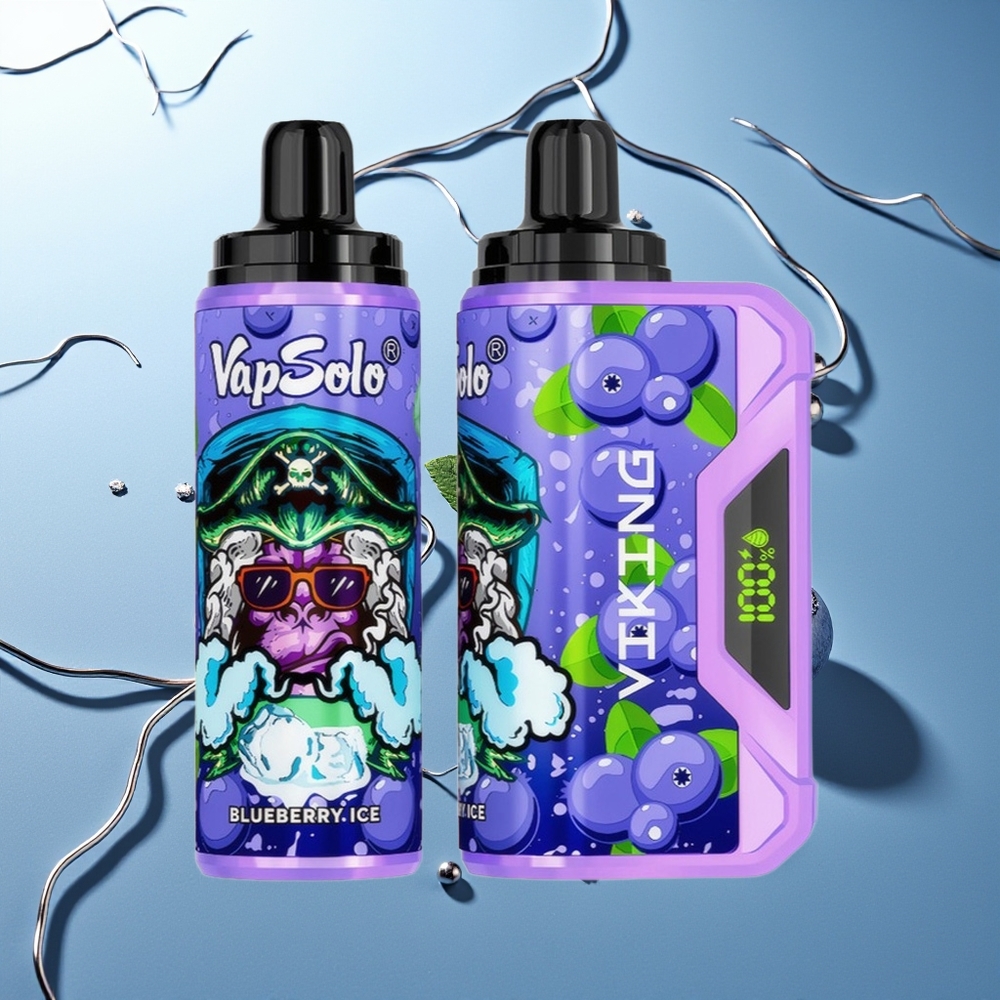 VapSolo VIKING 12000 Pufi Borovnica Tip-C