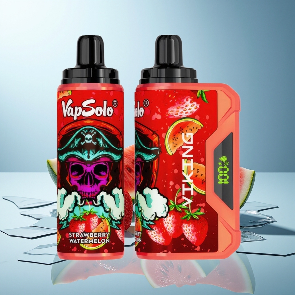 VapSolo VIKING 12000 Pufi Jagoda Lubenica Tip-C