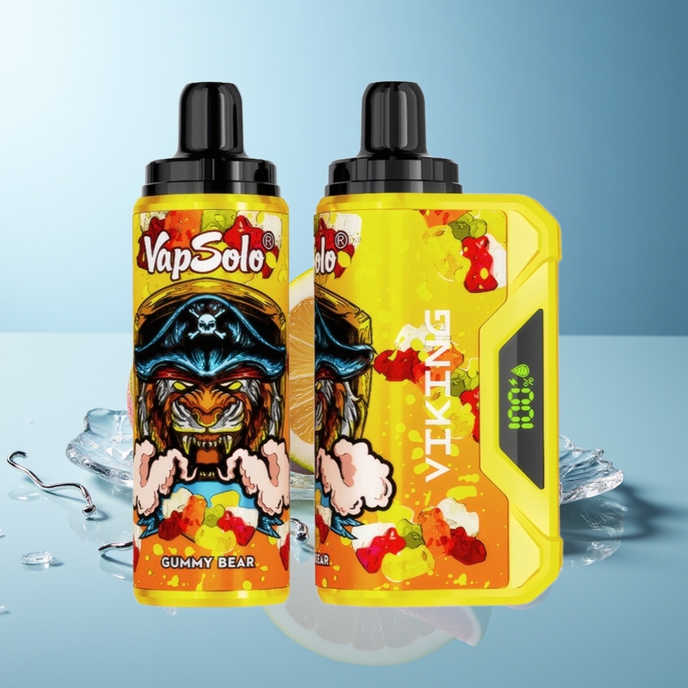 VapSolo VIKING 12000 Pufov Gumijasti Medved Tip-C