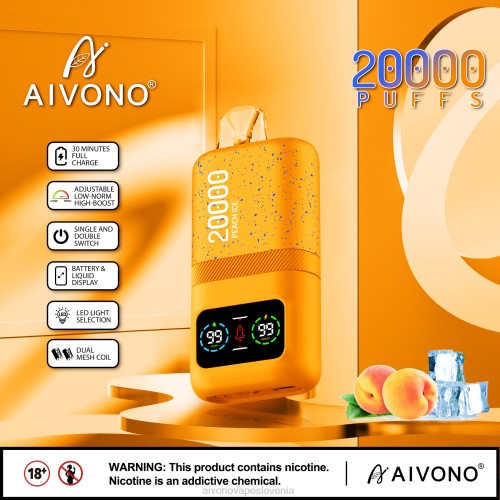 Aivono AIM magic 20000 breskov led 4J4F85 - Aivono Vape Review Slovenia