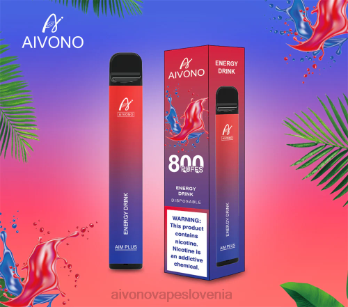 Aivono AIM PLUS 800 energijska pijača 4J4F201 - Aivono Vape Price