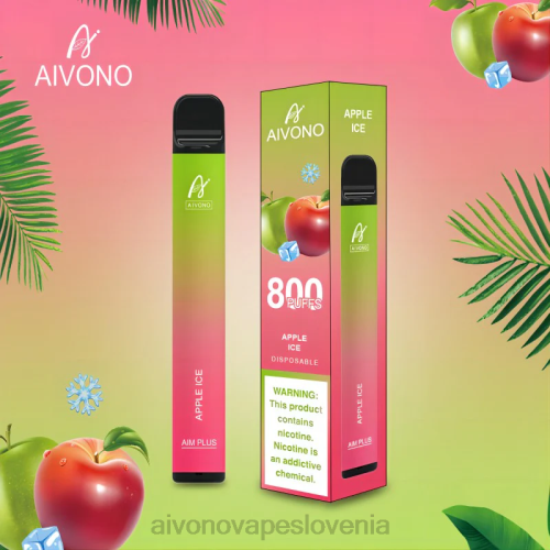 Aivono AIM PLUS 800 jabolčni led 4J4F170 - Aivono Vape Review Slovenia