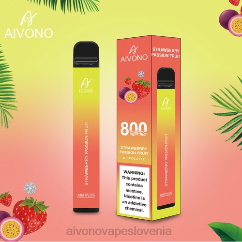 Aivono AIM PLUS 800 jagodna pasijonka 4J4F195 - Aivono Vape Review Slovenia