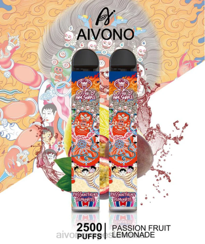 Aivono AIM SNAKE 2500 limonada iz pasijonke 4J4F315 - Aivono Vape Review Slovenia