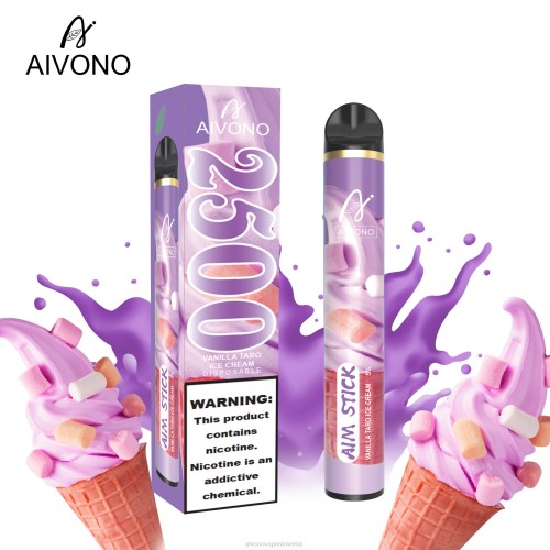 Aivono AIM STICK 2500 vanilijev taro sladoled 4J4F147 - Aivono Vape Slovenia