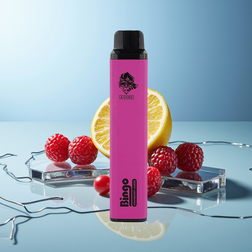 Aivono Aim Bingo 4000 Pofov Okus Brusnica Limona Naprava za Enkratno Uporabo