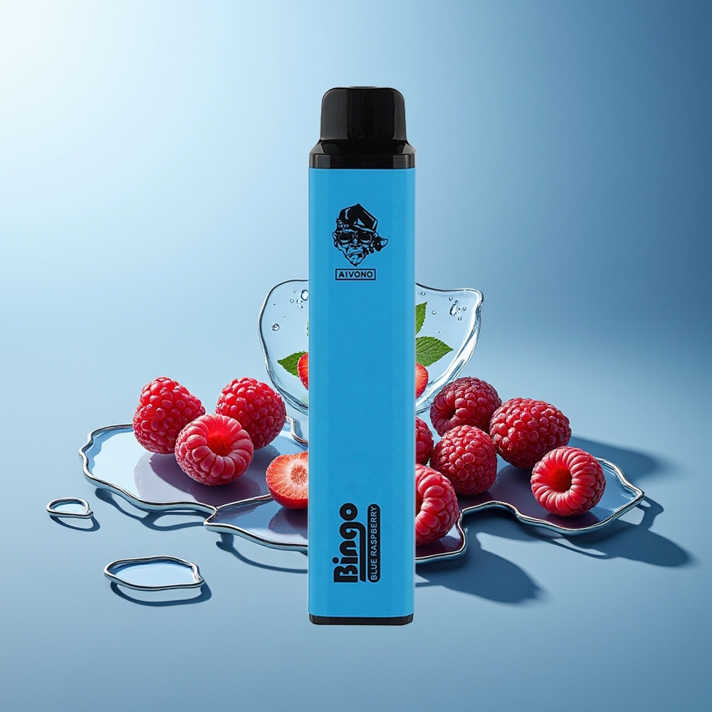 Aivono Aim Bingo 4000 Puffi Dispozabilna Vape Modra Malina