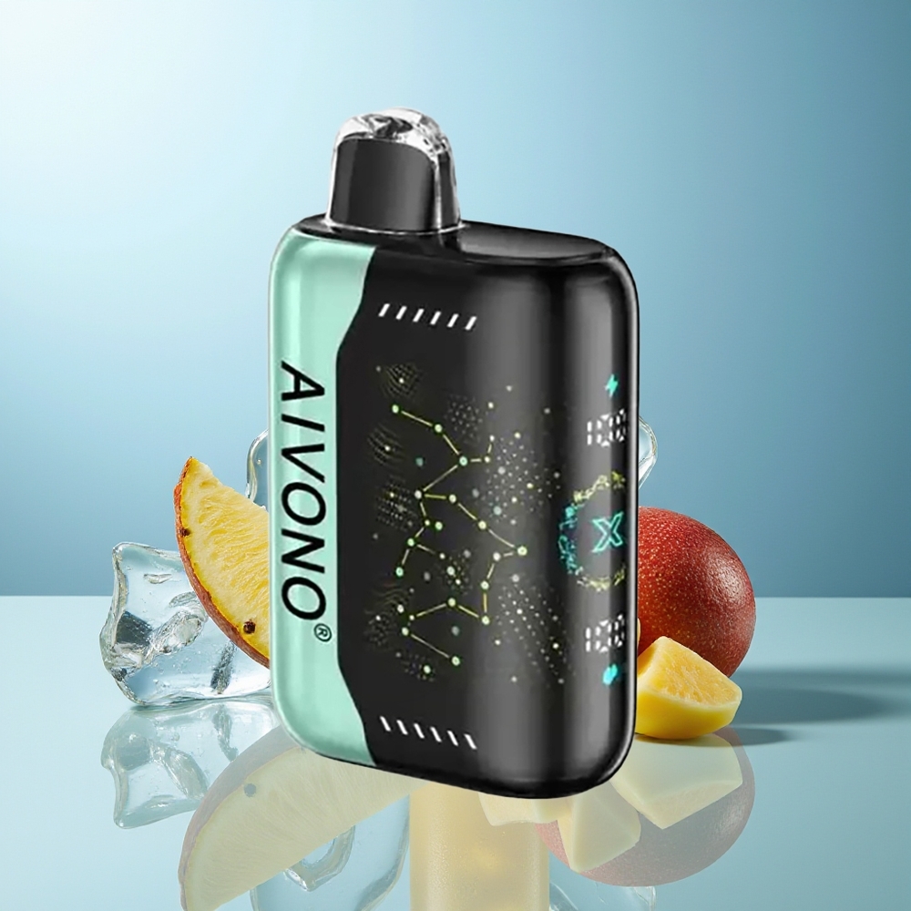 Aivono Aim Boom 25000 Pihov Okus Kislo Mango Ananas 650mAh