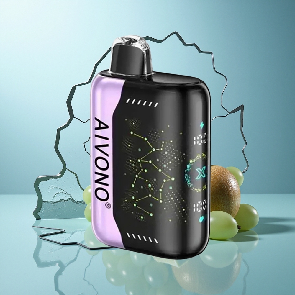 Aivono Aim Boom 25000 Pofov Zeleno Jabolko Grozdje 650mAh