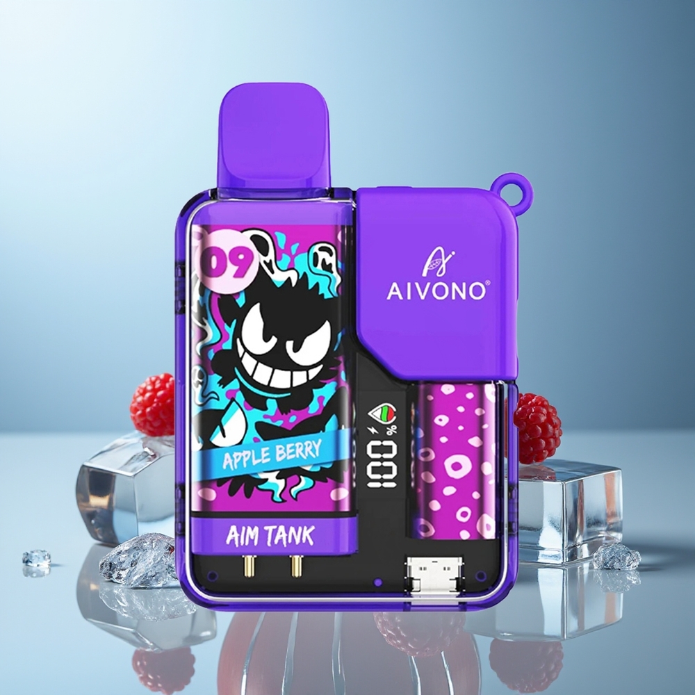 Aivono Aim Tank 9500 Pihovi Dispozabilni Vape Jabolče Jagoda 18ml