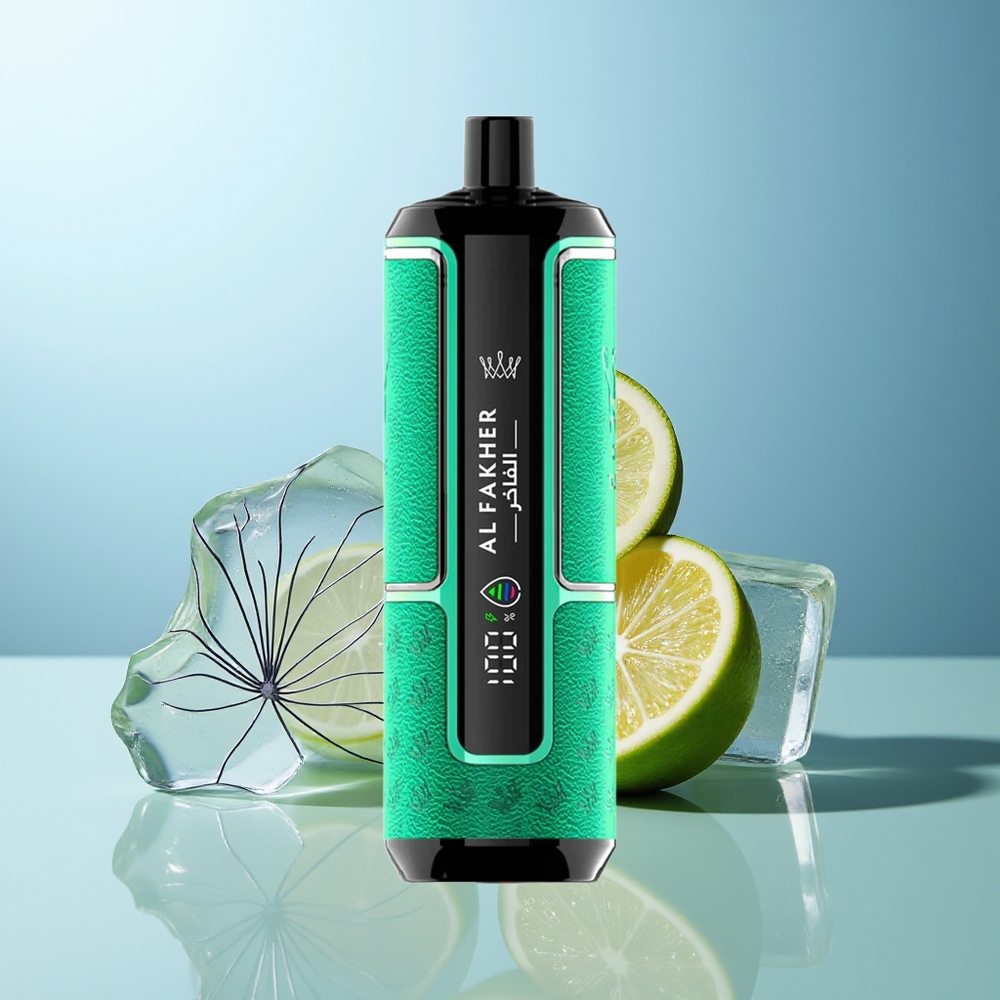 Al Fakher Crown Bar 15K Limeta Limonova Enorazmerna Vape Kit