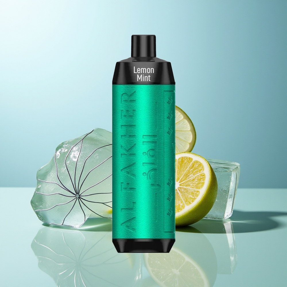 Al Fakher Crown Bar 8000 Kristalni Enkratni Vape Limeta Meta