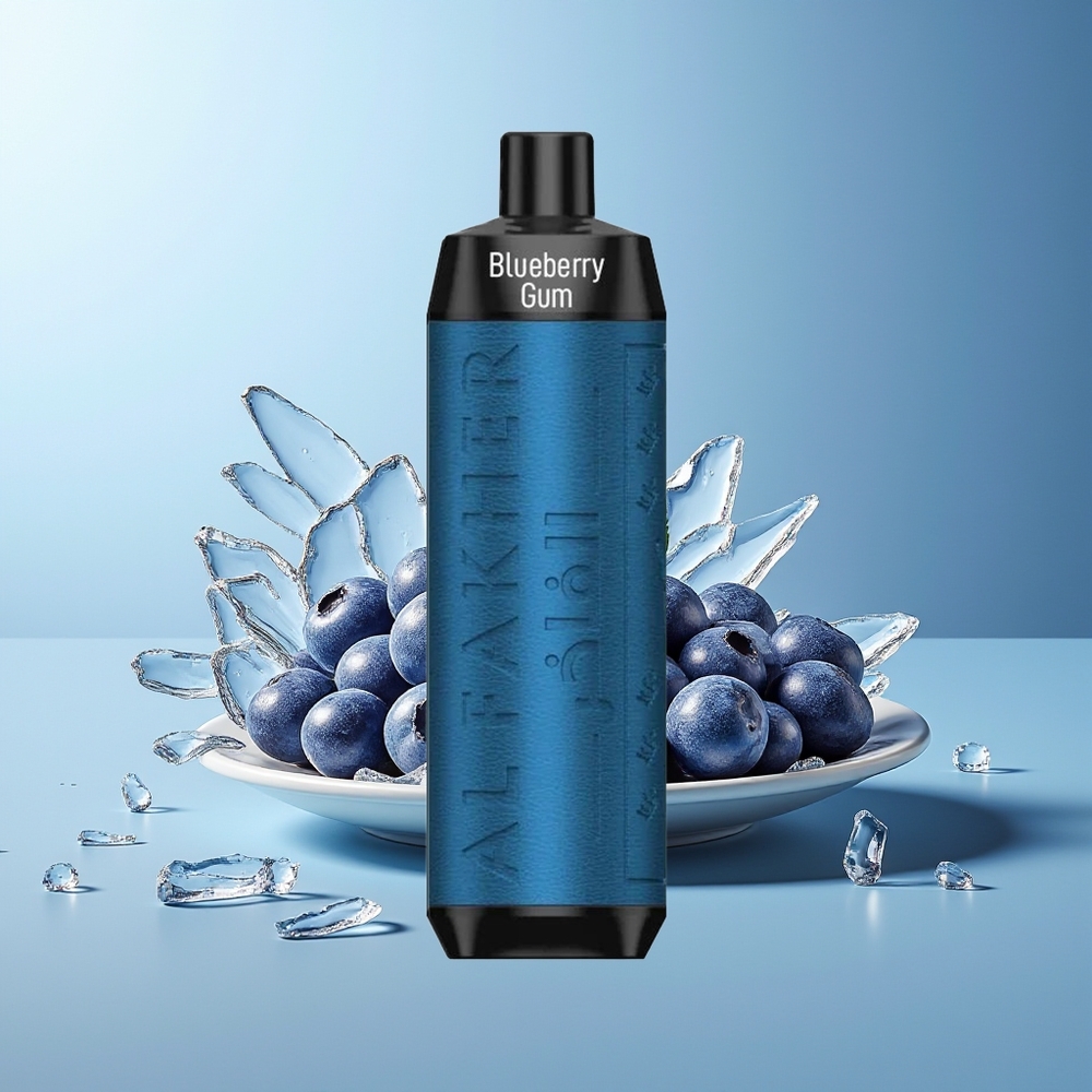 Al Fakher Crown Bar 8000 Modrosti Borovnica Žvečilna Guma