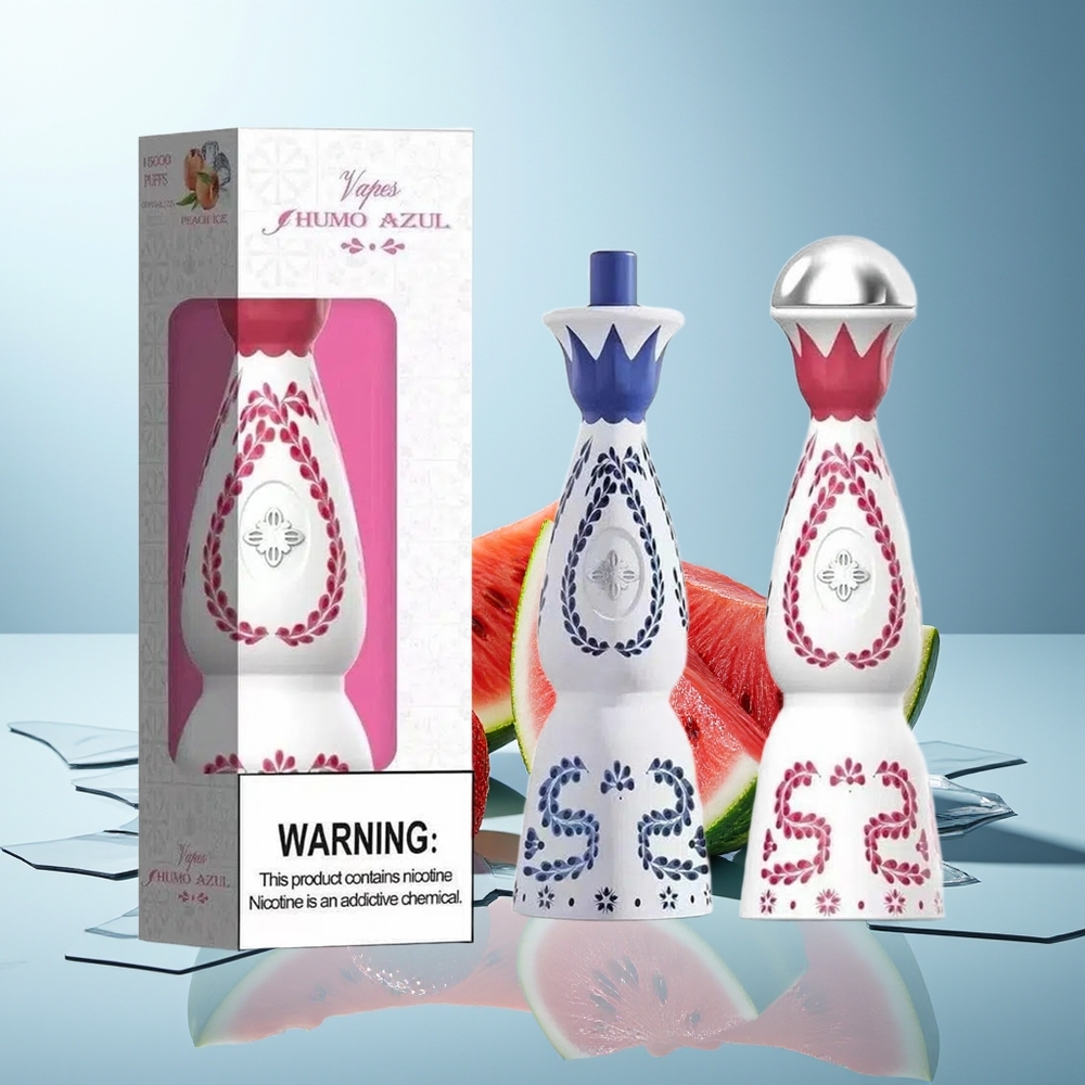 HUMO Azul 15000 Pofov Jagoda Lubenica 20mL