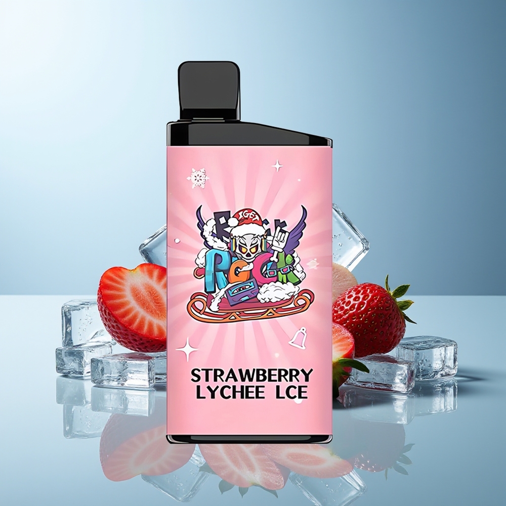 IGET Bar 3500 Pihljanj Jagoda Litchi Led