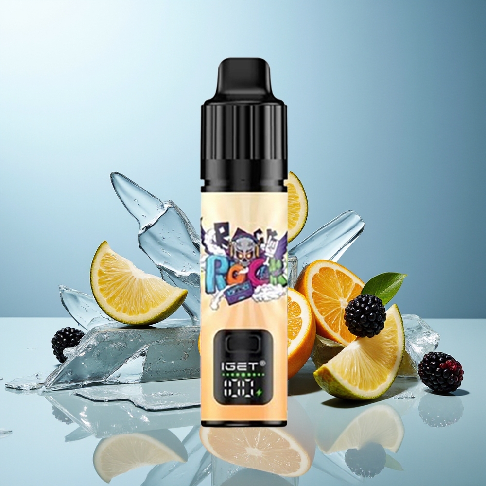 IGET BAR PLUS S3 POD 10000 POHODOV Borovnica Ananas Pomaranča Dispozabilni Vape