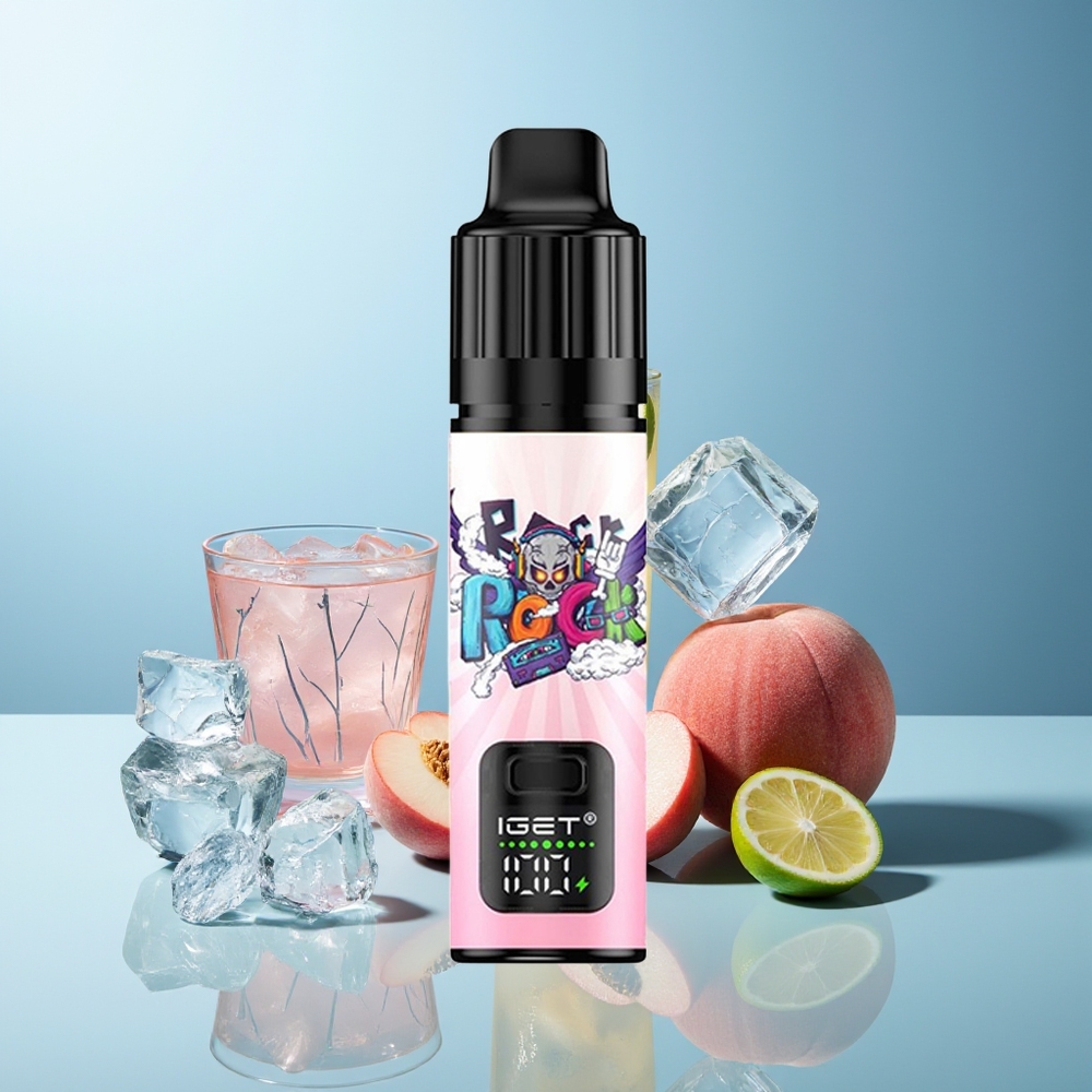 IGET BAR PLUS S3 POD 10000 Pufi Disperzibilni Vape Breskva Liči Lime Led