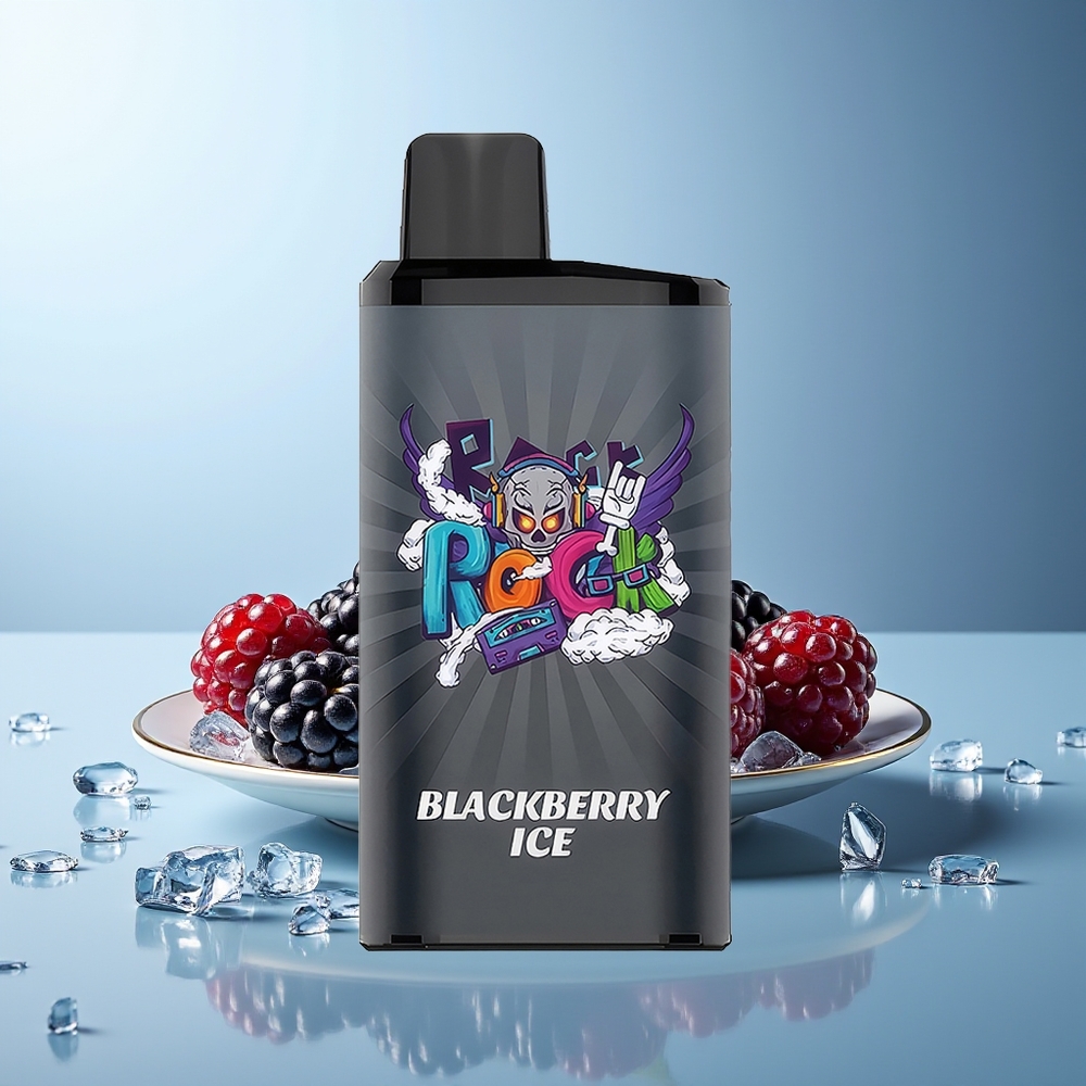 IGET Bar Pro 10000 Pihov Dispozabilni Vape Črni Jagodni Led