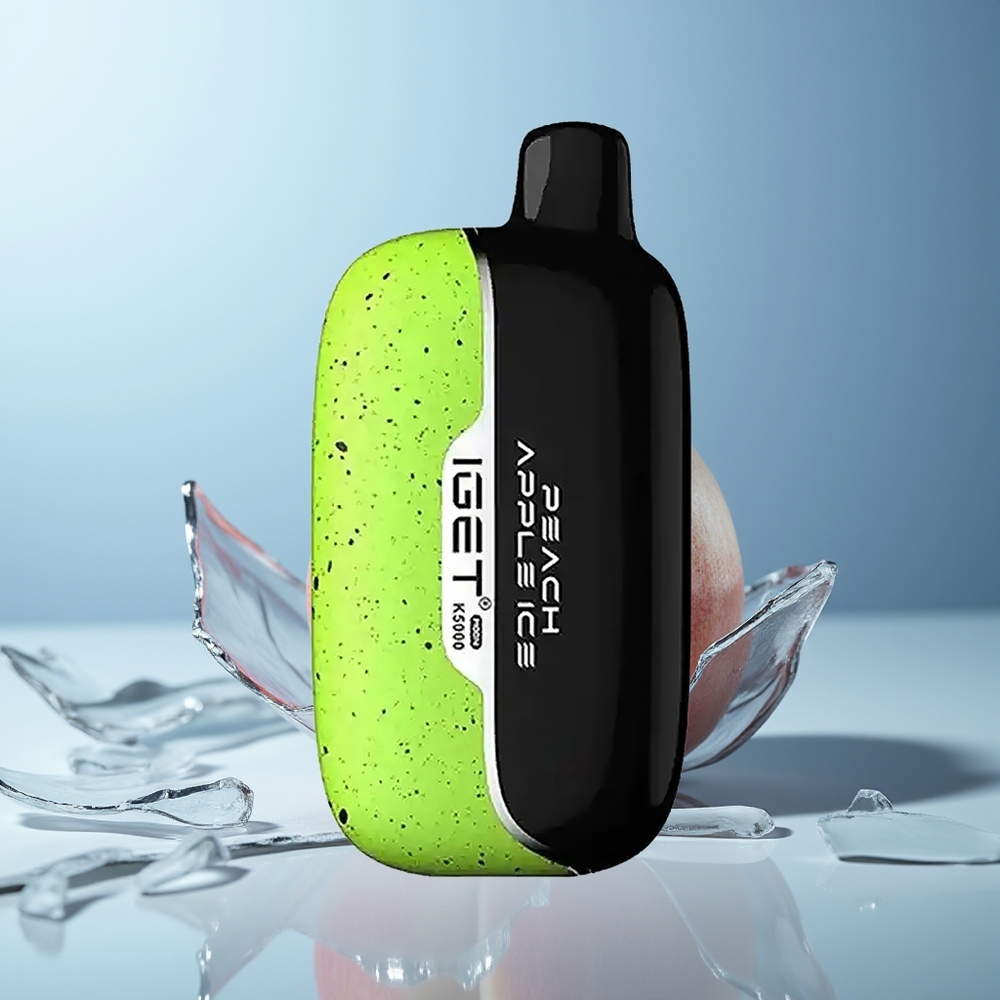 IGET Moon K5000 5000 Pofov Breskva Jabolko Dispozabilni Vape PC