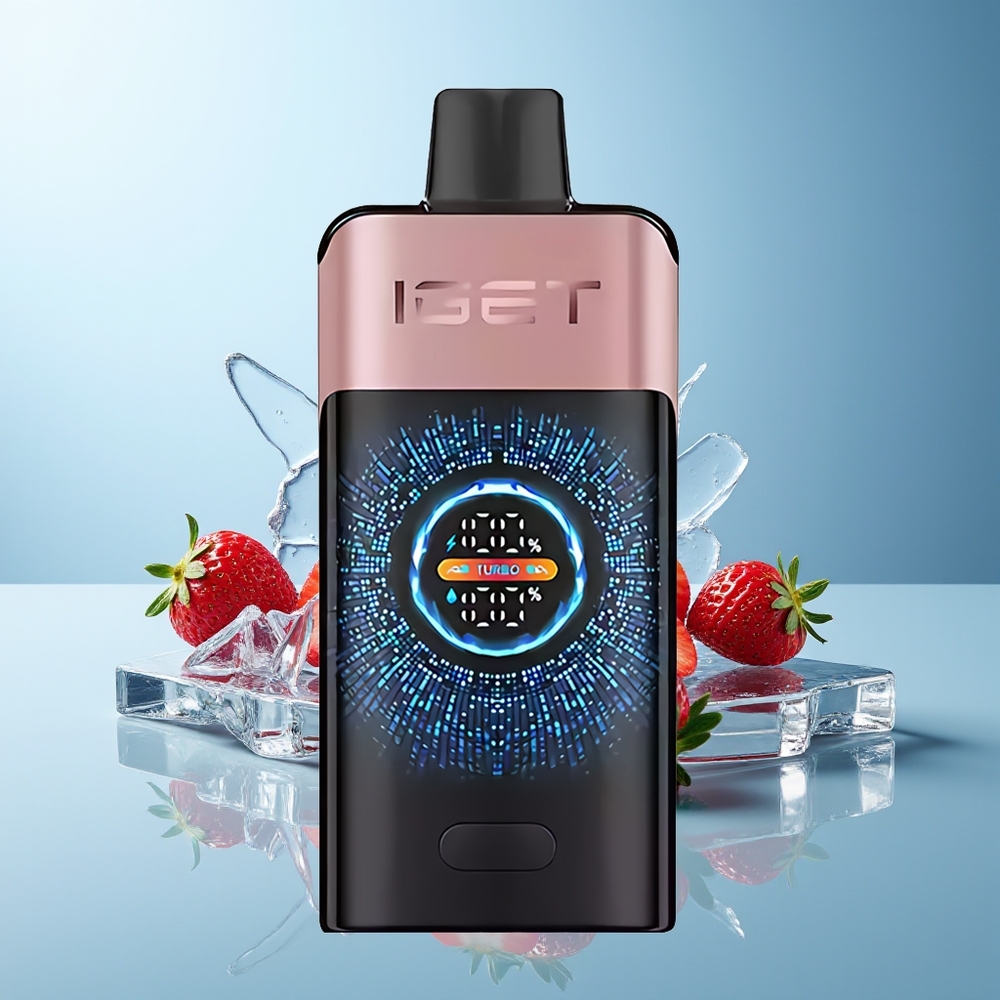 IGET ONE 12000 Puff Dispozabilna Vape Jagoda Chupa Chups 2700 mAh